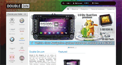 Desktop Screenshot of double-din.com